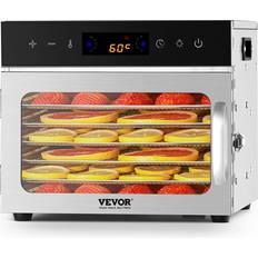 6 Trays Food Dehydrator Machine 400W Jerky Fruit Drying 10.3L
