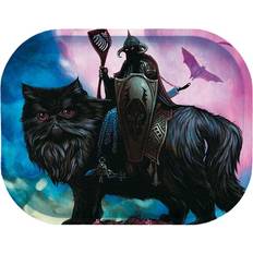 Smoking Accessories Aihontai Cartoon Rolling Metal Tray 180 x 140 mm
