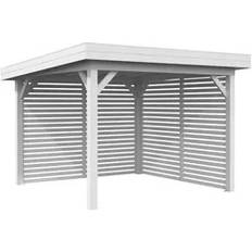 Hvid Carporte Palmako Pavillon Lenna 302 8.3 m² Hvid (Areal )