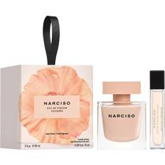 Narciso Rodriguez Gavesæt Eau de Parfum Spray Poudrée 90 ml 10 ml