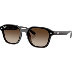 Ray-Ban Square Sunglasses - Transparent Dark Brown/Brown