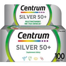 Centrum Vitaminer & Kosttilskud Centrum Centrum Silver 50+ Vitamintilskud 100 Tabletter