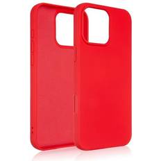 Beline iPhone 16 Pro Max Mobilskal Silikon Röd