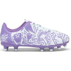Leather Football Shoes Children's Shoes Puma Youth TACTO II CP Firm Ground Soccer Cleats Bright Purple/Dark Purple, Youth Soccer at Academy Sports