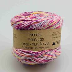 Havskum Nordic Yarn Lab Sock garn, multifarvet