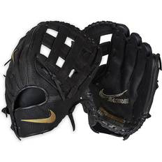 Nike Force Edge H-Web 12.5 in Pitcher/Infield/Outfield Baseball Glove Black Sball/Bball Glove And Mitt at Academy Sports