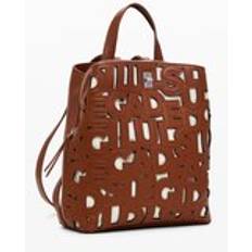 Brown - Leather Backpacks Desigual Women's Backpack Maki Sumy - Marron