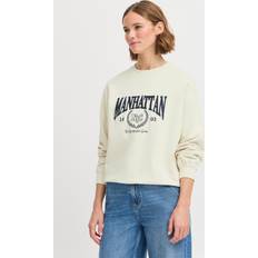 B.Young Överdelar B.Young BYSOMA Sweatshirt - Vit