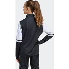 3XL Jakker Børnetøj adidas SQ25 TR JKT Y - Sort/Hvid