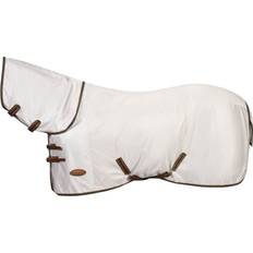 Weatherbeeta Comfitec Tyro Combo Neck Horse Fly Rug - White/Green/Burnt Orange