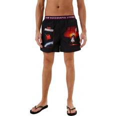 Diesel Men Swimwear Diesel BMBX-NICO-EL Mens Swimming Shorts - Black