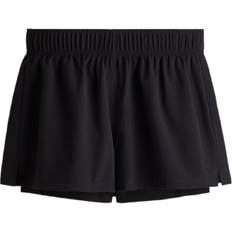 H&M DryMove Double Layered Running Shorts - Black