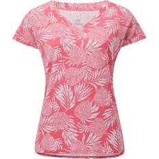 Sherpa T-shirts Sherpa Women's Neha V-Neck Tee T-shirt Dam - Rosa