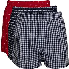 Columbia Men Men's Underwear Columbia Men's PFG Woven Boxer - Navy/Red