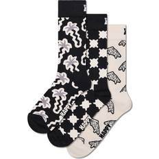 Happy Socks Geschenkset Mit 3 Paar - Schwarz
