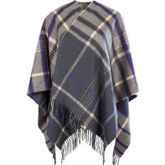 Cashmere Capes & Ponchos I Luv LTD Edinburgh Mini Cashmere Capes - Charcoal/Pink