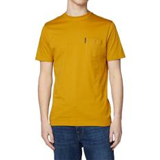 Ben Sherman Clothing Ben Sherman Mens T Shirt Plain Casual Summer Tee - Gold