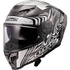 LS2 Dragon Integralhjälm - Silver