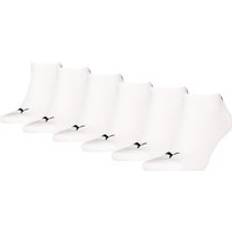 Puma Pack of 6 Pairs of Socks - White