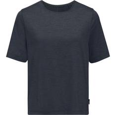 Jack Wolfskin Dam Överdelar Jack Wolfskin Travel T W T-shirt - Mörk Marinblå Ljung