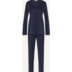 Hanro Pyjamas Cotton Silk Deep - Navy