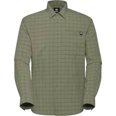 Mammut Skjortor Mammut Lenni Longsleeve Shirt Skjorta Herr - Olivgrön