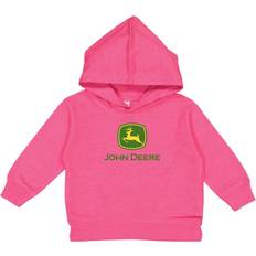 John Deere Youth Girl Hooded Sweatshirt - Hot Pink