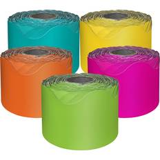 Yellow Bulletin Boards Carson Dellosa 5 Rolls of 325 Ft Scalloped Bulletin Board Borders