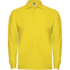 Yellow Polo Shirts Estrella Long-Sleeved Polo Shirt - Yellow