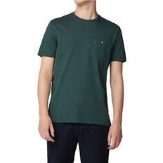 Ben Sherman Clothing Ben Sherman Mens T Shirt Plain Casual Summer Tee - Dark Green