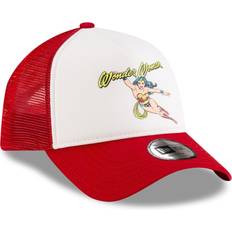 Red Caps Children's Clothing New Era Kids Trucker Mesh Cap - Wonder Woman