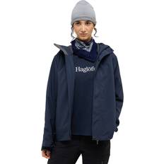 Regenbekleidung Haglöfs Breeze Proof Jacke - Blau