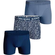 Björn Borg Herr Kläder Björn Borg Cotton Stretch Boxers 3-pack - Blå