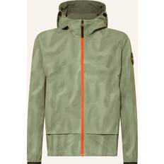 Napapijri Hooded Jacket A-Tartuca Aop - Vert