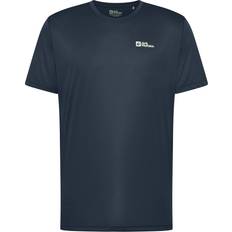 Jack Wolfskin Men Tops Jack Wolfskin Men’s Functional Shirt Tech T-Shirt - Midnight Sky
