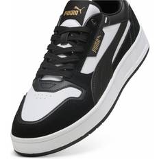 Schuhe Puma Court Classic Sneakers aus Wildleder Erwachsene - White/Black/Gold