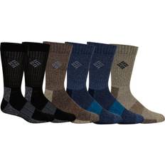 Columbia Men Socks Columbia Men's Moisture Control Crew Socks - Khaki/Navy/Brown/Black
