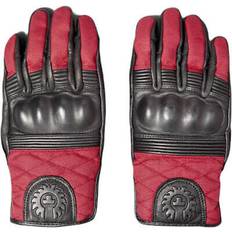 Hampstead Leather Gloves - Black/Red