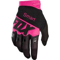 Pink Motorcycle Gloves Aihontai Smart Fox Dirtpaw Gloves - Black/Pink