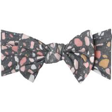 Copper Pearl Baby Stretchy Soft Knit Headband Bow Gemini -