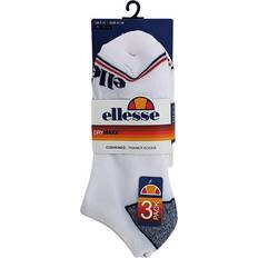 Ellesse Underwear Ellesse Mens Low Cut Socks 3 Pack - White