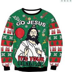 Kikidex Funny Ugly Christmas Sweaters - 3D Novelty