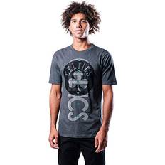 Ultra Game NBA Boston Celtics Mens Upright Logo Short Sleeve Tee Shirt Charcoal Heather Small