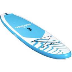 SUP Dellonda Inflatable Stand-Up Paddle Board 10'6 in Light Blue White DL152