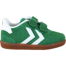 Sneakers Børnesko på tilbud Hummel Victory Suede II Infant Sneakers - Pepper Green