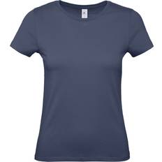 Denim T-shirts B&C Collection B&C E150 T-Shirt - Mid Blue
