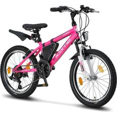Children Mountainbikes on sale Licorne Bike Guide Premium 20in - Pink/White Kids Bike