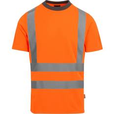 Regatta Professional Mens Hi-Vis Safety T-Shirt - Orange