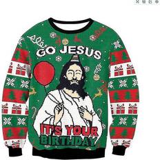 Kikidex Funny Ugly Christmas Sweaters - 3D Novelty