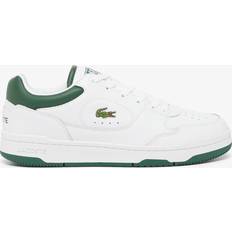 Lacoste Men's Linedrive Leather Sneakers - White/Dark Green